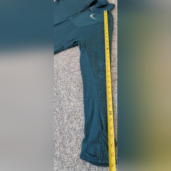 Nike Running DRI-FIT Therma Sphere Element 1/4 Zip Top Teal Men's Size Large - Picture 8 of 8